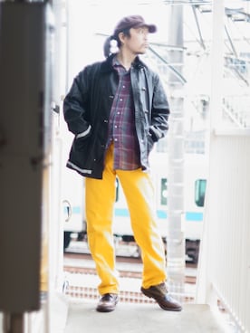 「ファイヤーマンジャケット」｜s uchidaさん（メンズ・173cm）の春コーディネート