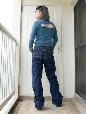 「JELADO（ジェラード）のアイテム」を使った、s uchidaさん（メンズ・173cm）の夏コーディネート