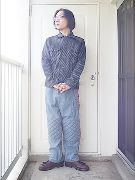 「中年」｜s uchidaさん（メンズ・173cm）の秋コーディネート