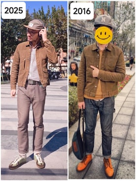 「アイテム（パンツ）」を使った、desmond1982さん（メンズ・270cm）の秋コーディネート