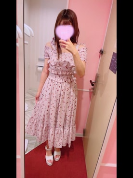 ワンピース ドレスを使った さくらんぼ柄 の人気ファッションコーディネート Wear