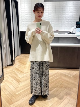 mio🍑さん（レディース・160cm）の冬コーディネート