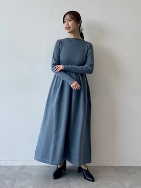 「アイテム（ワンピース/ドレス）」を使った、mio🍑さん（レディース・160cm・20代）の秋コーディネート
