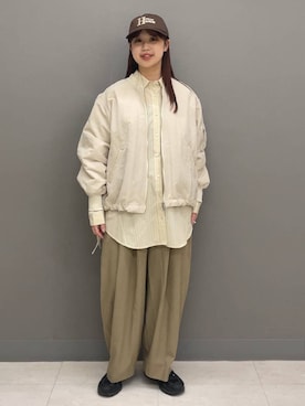 mio🍑さん（レディース・160cm）の冬コーディネート