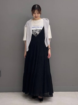 「A part by（アパートバイ）のアイテム」を使った、mio🍑さん（レディース・160cm）の春コーディネート