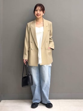 mio🍑さん（レディース・160cm）の冬コーディネート