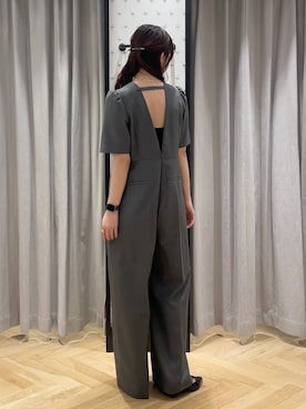 「アイテム（つなぎ/オールインワン）」を使った、mio🍑さん（レディース・160cm）の夏コーディネート