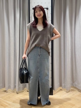 「A part by（アパートバイ）のアイテム」を使った、mio🍑さん（レディース・160cm）の秋コーディネート