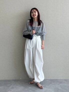 mio🍑さん(レディース・160cm)の夏コーディネート