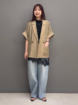 mio🍑さん(レディース・160cm)の春コーディネート