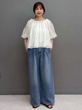 mio🍑さん(レディース・160cm)の夏コーディネート