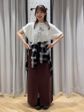 「A part by（アパートバイ）のアイテム」を使った、mio🍑さん（レディース・160cm）の秋コーディネート