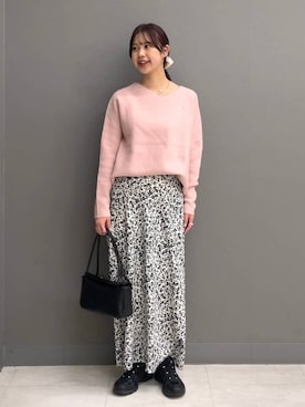 mio🍑さん（レディース・160cm）の冬コーディネート