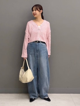 mio🍑さん（レディース・160cm）の冬コーディネート