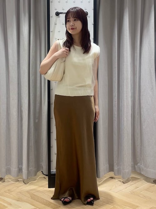 エイミーロウ♡ ハイウエストセンタープレステーパードPT♡送料込み アンドミー andme きれいめツイル美脚テーパードパンツ センター