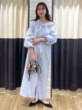 「e/rm（イーアールエム）のアイテム」を使った、mio🍑さん（レディース・160cm）の春コーディネート