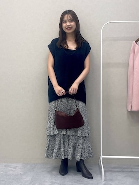 mio🍑さん（レディース・160cm）の秋コーディネート