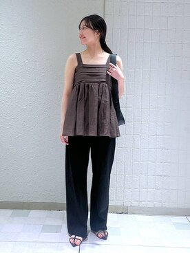 「A part by（アパートバイ）の【2WAY】フトベルトショルダーバッグ（ショルダーバッグ）」を使った、keinaさん（レディース・160cm）の秋コーディネート