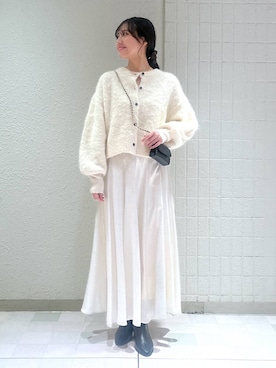 「A part by（アパートバイ）のアイテム（ネックレス）」を使った、keinaさん（レディース・160cm）の秋コーディネート