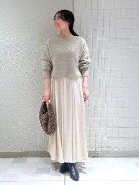 「A part by（アパートバイ）のアイテム（シューズ）」を使った、keinaさん（レディース・160cm）の秋コーディネート