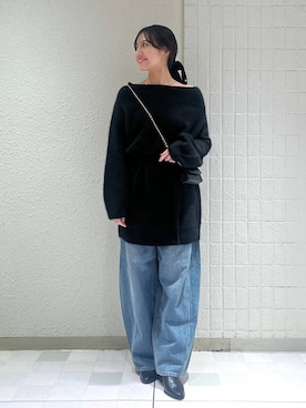 「A part by（アパートバイ）のアイテム（アクセサリー）」を使った、keinaさん（レディース・160cm）の冬コーディネート