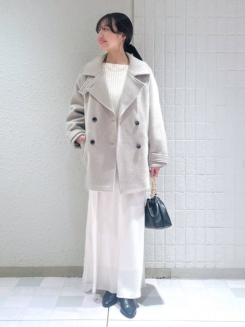 セール】スーパー100 2WAYコート（ピーコート）｜A part by（アパート