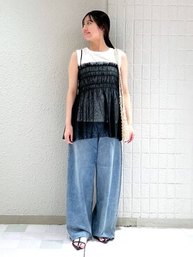 keinaさん(レディース・160cm)の夏コーディネート