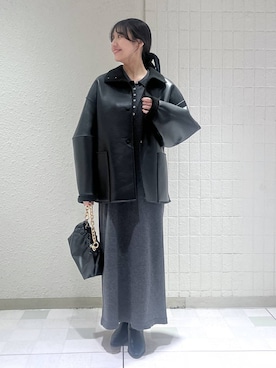 keinaさん（レディース・160cm）の冬コーディネート