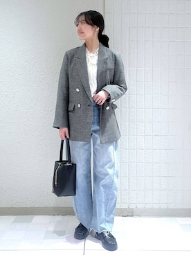 「VELETTO（ベレット）のアイテム」を使った、keinaさん（レディース・160cm）の春コーディネート