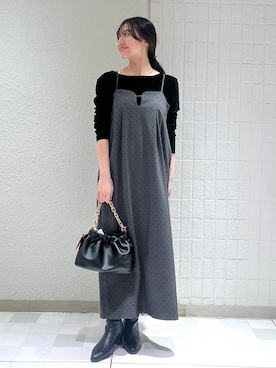 「apart by lowrys」｜「アイテム（財布/小物）」を使った、keinaさん（レディース・160cm）の秋コーディネート