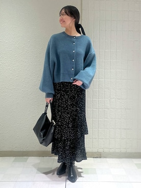 「A part by（アパートバイ）のアイテム（アクセサリー）」を使った、keinaさん（レディース・160cm）の冬コーディネート