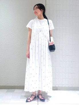 「A part by（アパートバイ）のアイテム（ワンピース/ドレス）」を使った、keinaさん（レディース・160cm）の夏コーディネート