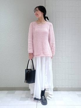 「VELETTO（ベレット）のアイテム」を使った、keinaさん（レディース・160cm）の春コーディネート