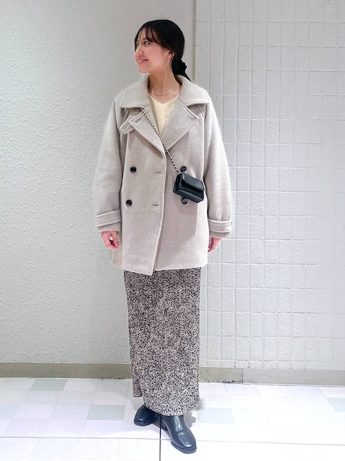 スーパー100 2WAYコート（ピーコート）｜A part by（アパートバイ）の