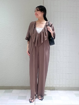 「アイテム（バレッタ/ヘアクリップ）」を使った、keinaさん（レディース・160cm）の夏コーディネート