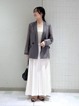 「アイテム（アクセサリー）」を使った、keinaさん（レディース・160cm）の春コーディネート