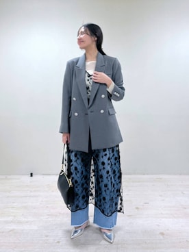 「キャミワンピース」｜keinaさん（レディース・160cm）の冬コーディネート