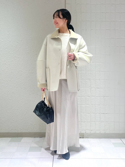 ムートンリバーブルゾン（ブルゾン）｜A part by（アパートバイ）の