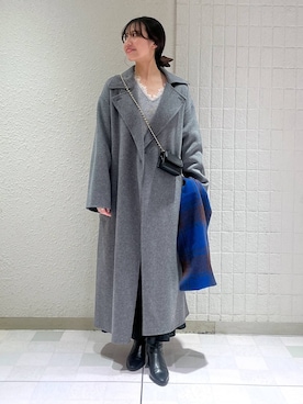 「apart by lowrys」｜「アイテム（ジャケット/アウター）」を使った、keinaさん（レディース・160cm）の冬コーディネート