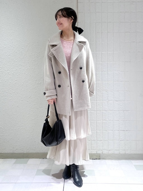 セール】スーパー100 2WAYコート（ピーコート）｜A part by（アパート