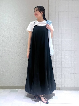「A part by（アパートバイ）のアイテム」を使った、keinaさん（レディース・160cm）の夏コーディネート