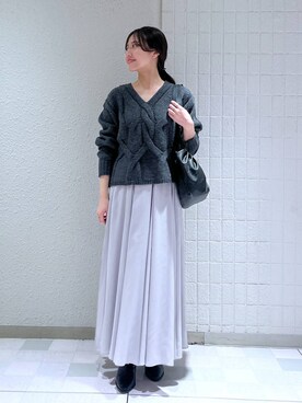 「A part by（アパートバイ）のアイテム（シューズ）」を使った、keinaさん（レディース・160cm）の秋コーディネート