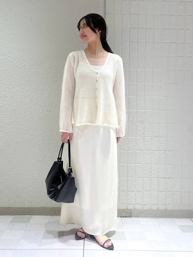 「ワントーン」｜keinaさん（レディース・160cm）の春コーディネート