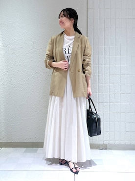 「apart by lowrys」｜keinaさん（レディース・160cm）の春コーディネート