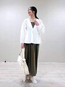 「キャミワンピース」｜keinaさん（レディース・160cm）の冬コーディネート