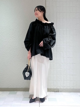 「アイテム（キーホルダー）」を使った、keinaさん（レディース・160cm）の秋コーディネート