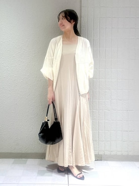 「A part by（アパートバイ）のアイテム」を使った、keinaさん（レディース・160cm）の春コーディネート