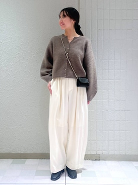 「A part by（アパートバイ）のアイテム」を使った、keinaさん（レディース・160cm）の秋コーディネート