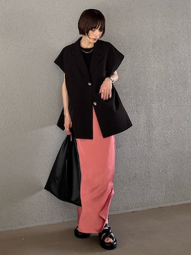 RIHOさん（レディース・150cm）の夏コーディネート