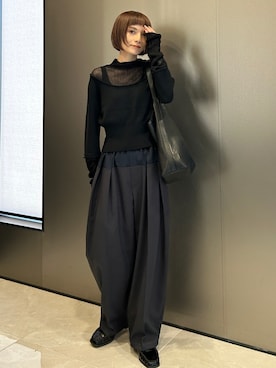 「SENSE OF PLACE by URBAN RESEARCH（センスオブプレイスバイアーバンリサーチ）のアイテム」を使った、RIHOさん（レディース・150cm）の秋コーディネート